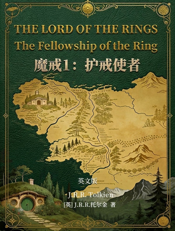The Lord of the Rings The Fellowship of the Ring 魔戒 1：护戒使者（英文版）